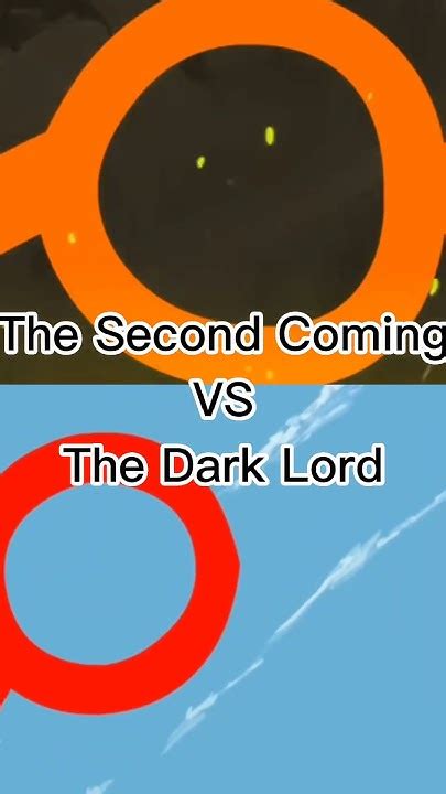 The Second Coming Vs The Dark Lord Alan Becker Youtube