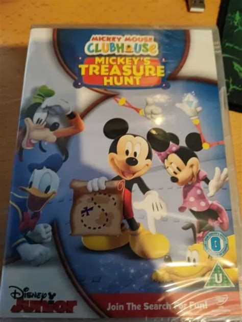 Mickey Mouse Clubhouse Treasure Hunt Sealed New Dvd £599 Picclick Uk