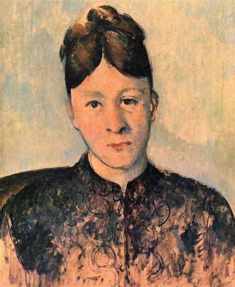 Portrait Of Madame Cezanne By Paul Cézanne Obelisk Art History
