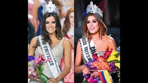 The Top 10 Most Beautiful Miss Universe In History Youtube