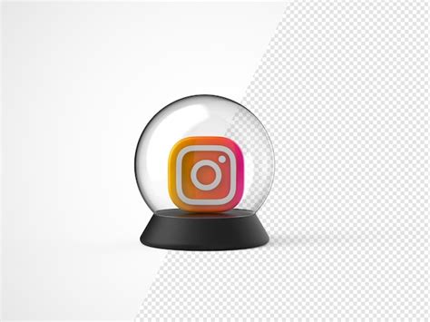 Premium Psd Instagram Logo 3d Rendering