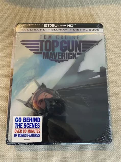 Top Gun Maverick Lenticular Magnet Exclusive 4k Steelbook 4k Uhdblu