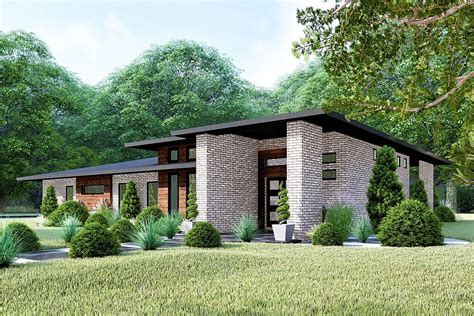 Plan 69619am 3 Bed Modern House Plan With Open Concep
