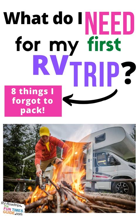 What Do I Need For My First Rv Trip 8 Must Have Rv Supplies That I Forgot To Pack On My First