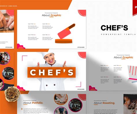 Chefs Powerpoint Template 85428