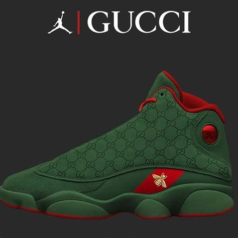 Omg 😍😍🤤 Gucci Jordan 13s Gucci Jordans Gucci