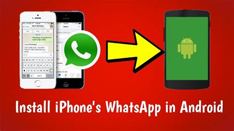 How To Install Iphones Whatsapp In Any Android Device Youtube