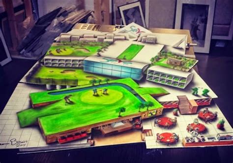 Gambar pemulung gambar sketsa benda mozaik kehidupan praktikum via rebanas.com. Gambar-Gambar Sketsa 3D yang Luar Biasa menipu Mata Kamu ...