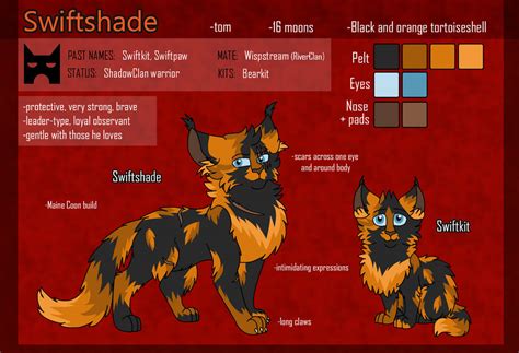 Swiftshade Reference Sheet By Thedawnmist On Deviantart