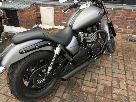 Salvage motorcycles for sale to repair or parts. Triumph Speedmaster America - Trident Exhausts