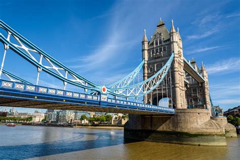 Tower Bridge Over The River Thames London Uk England Stock Photo