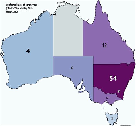 Covid live data is collected from media releases and verified against state and federal health departments. Confirmed cases of coronavirus (COVID-19) - Midday, 10th ...