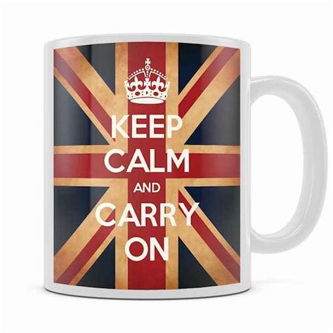 keep calm and carry on mugs buy a red mug and navy blue mug or design your own keep calm mug