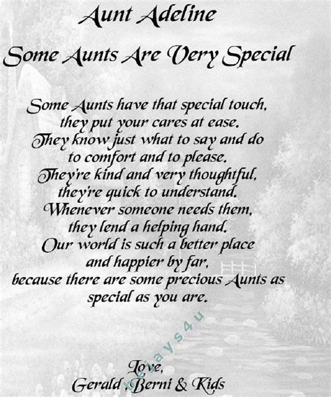 Check spelling or type a new query. Special Aunt Poems Quotes. QuotesGram | Aunt quotes ...