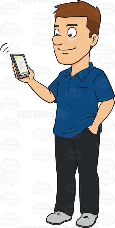 Man Holding A Ringing Mobile Phone In 2021 Mobile Phone Cell Phones