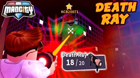You have successfully defeated cluckles and everything is back to normal, or is it? DEATH RAY WAFFE* IN ACTION! - MAD CITY ROBLOX - YouTube
