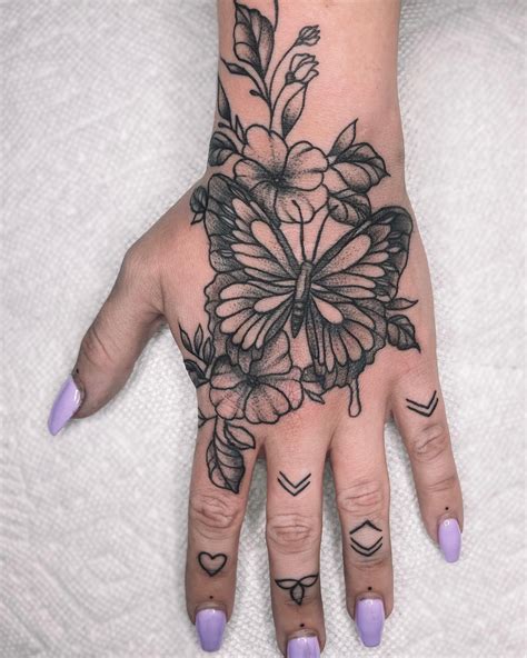 Top More Than 57 Unique Pretty Hand Tattoos Latest Incdgdbentre