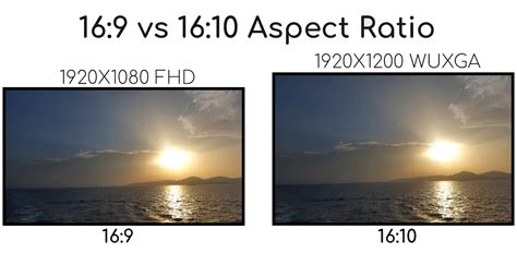 16x9 Vs 16x10 Projector Screen Comparison