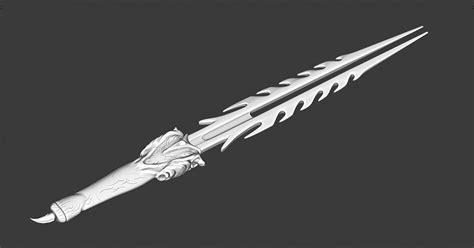 Predator Ceremonial Dagger 3d Model 3d Printable Cgtrader