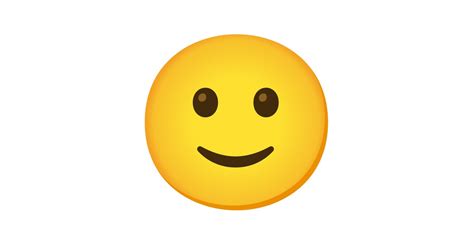 🙂 Rosto Levemente Sorridente Emoji