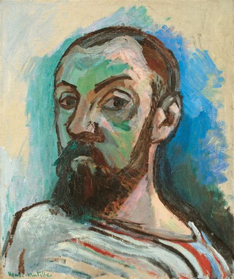 Filehenri Matisse Self Portrait In A Striped T Shirt 1906