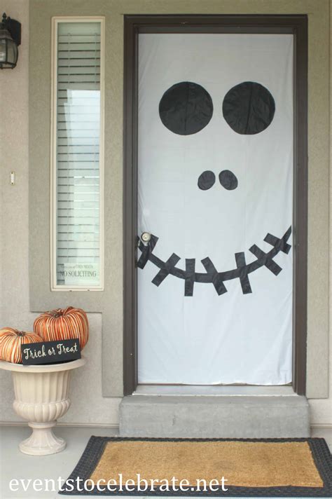 Halloween Door And Window Decorations Events To Celebrate