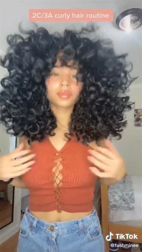 2c 3a Curly Hair Routine Video In 2021 Curly Hair Styles Curly
