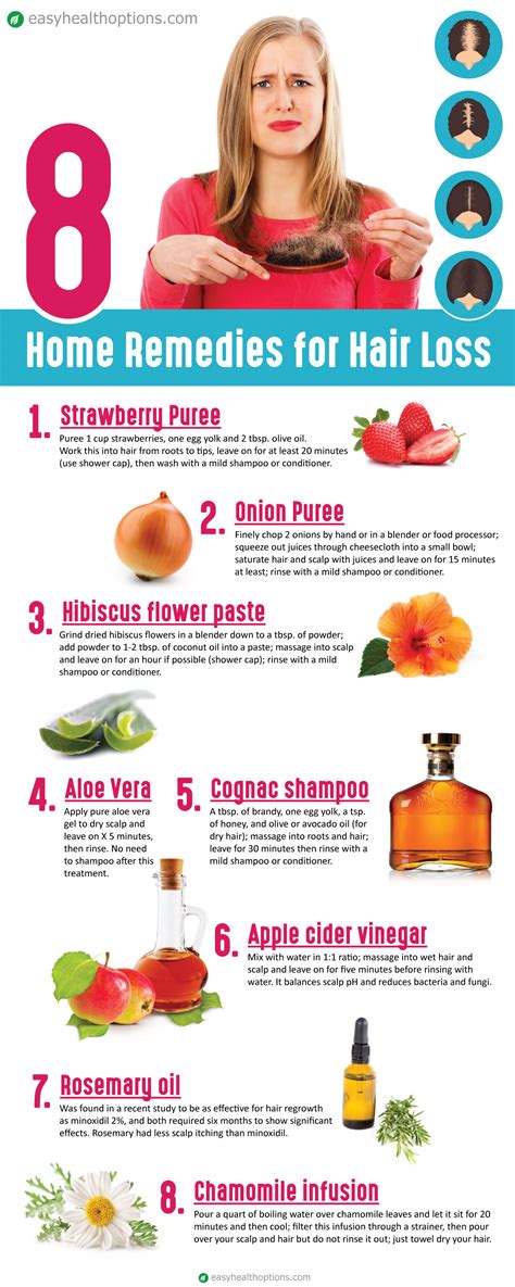 8 home remedies for hair loss [infographic] easy health options®
