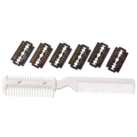 Hair Cutting Comb With 6 Blades Thinning Comb Walter Drake