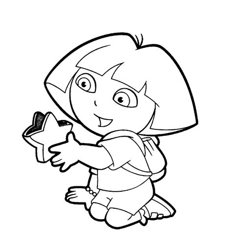 Dora Ballet Coloring Pages Coloring Pages