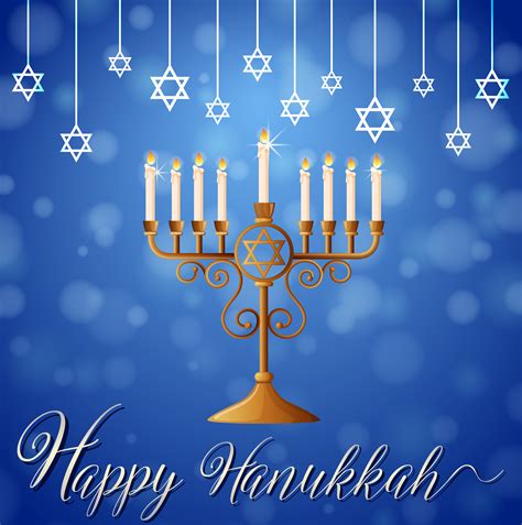 Maybe you would like to learn more about one of these? Happy Hanukkah with star symbol and candlelights 297234 ...
