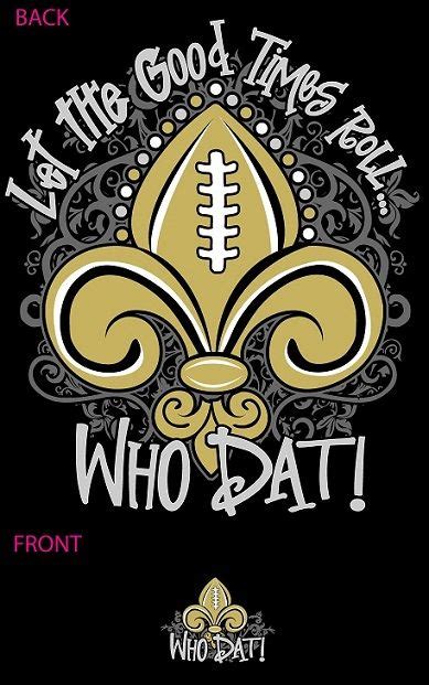 Team Sports Member Who Dat Nation Fleurdelis New Orleans Saints Football Vinyl Decal Sticker