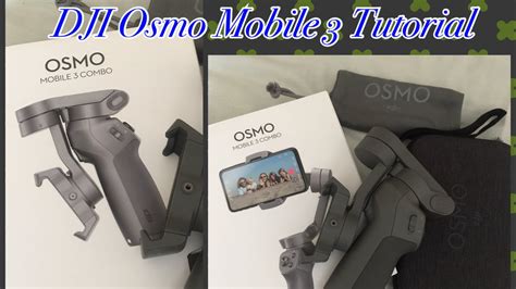 Dji osmo mobile 3 professional kit, includes pgytech case and tripod. DJI Osmo Mobile 3 Tutorial for Beginners - YouTube