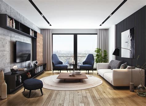Apartment Interior On Behance