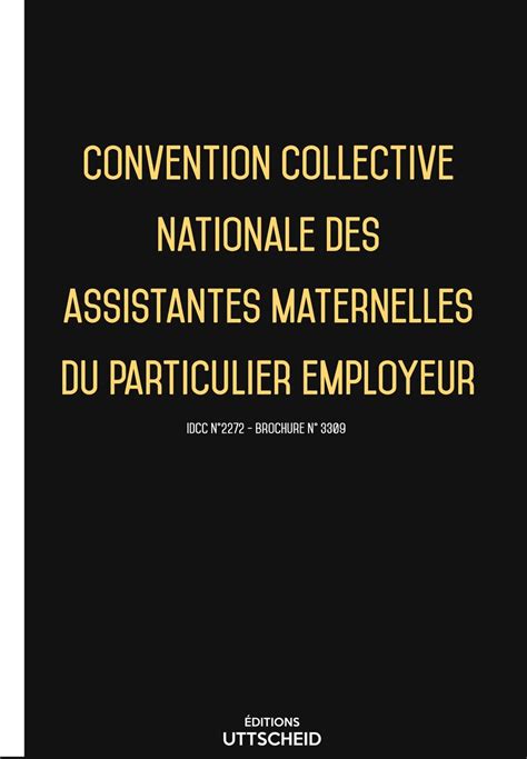 Convention Collective Nationale Des Assistants Maternels Du Particulier Employeur
