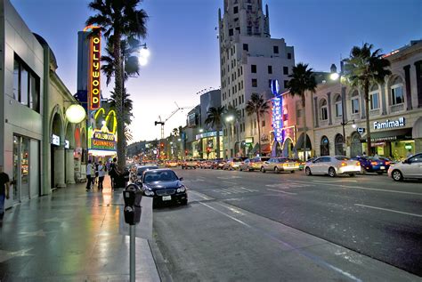 Hollywood Boulevard In Los Angeles The Citys Most Glamorous Street
