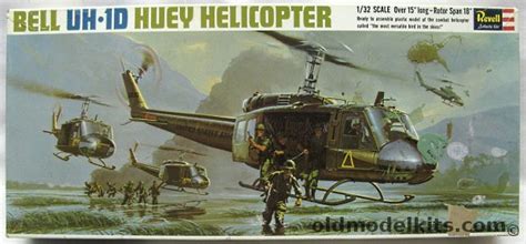 Revell 132 Bell Huey Helicopter Uh 1d H286