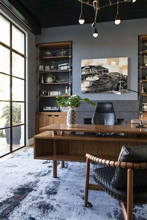 24masculine Home Office Ideas And Inspirations 4