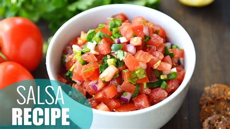How To Make Salsa Easy Homemade Salsa Recipe Recipe Learn