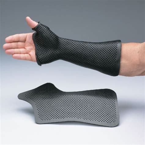 Rolyan Wrist And Thumb Spica Splint Thermoplastic Splint Performance