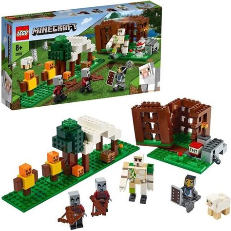 Lego® Minecraft™ 21159 Lavant Poste Des Pillards Cdiscount Jeux