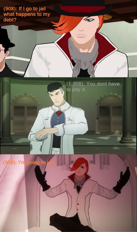 The Real Reason Roman Was Arrested Rwby Know Your Meme