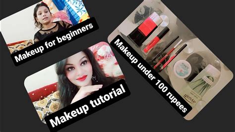 Make Tutorial For Beginners Kum Saman Mein Makeup Kaise Kare Under