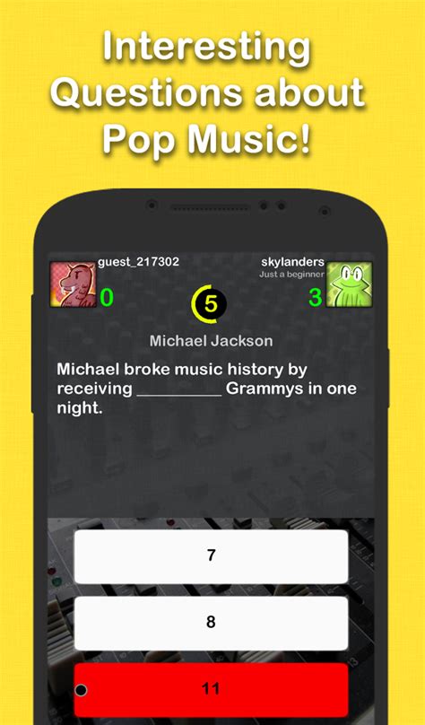 Pop Music Quiz Game Appstore For Android