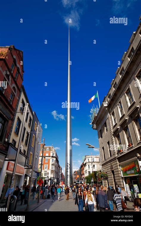 The Spire Of Dublin Ireland Also Known As Spike Is A Large 1212