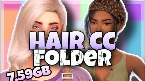 Sims 4 Cc Hair Folder Pagdg