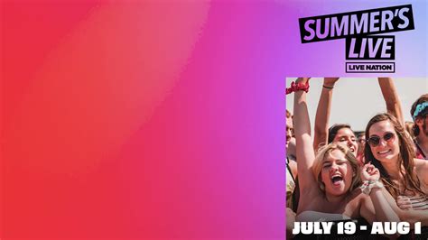 live nation on twitter who s excited for summer s live here s everything you need to know