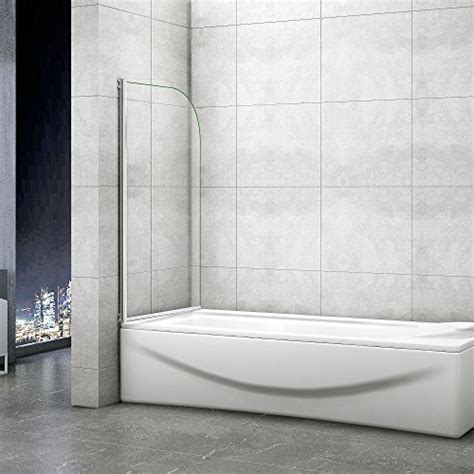 Duschabtrennungen fungieren als eleganter spritzschutz im badezimmer. 90x140cm Duschabtrennung Badewannenaufsatz ...