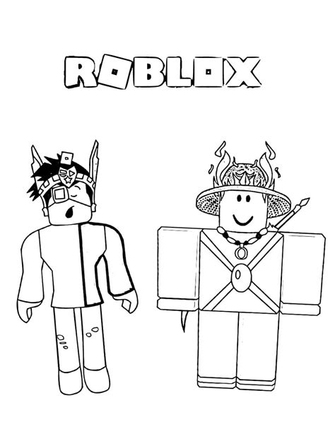 Roblox Coloring Pages Print And Colorcom Roblox Coloring Pages The