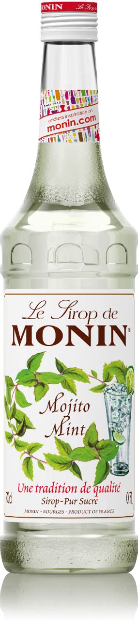Monin Mojito Mint Syrup 700ml